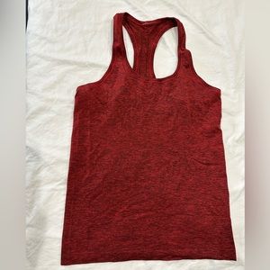 Lululemon Swiftly Tech Tank 10 Red Black
